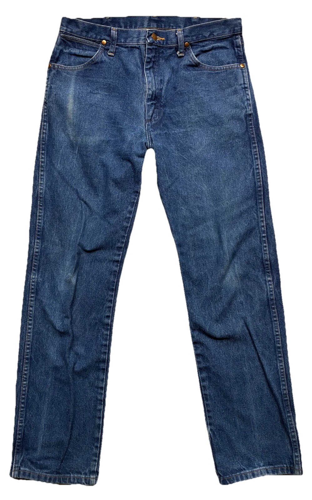 Wrangler Jeans Men’s 32×32 13MWZ Cowboy Cut Western Thick Denim Long Inseam
