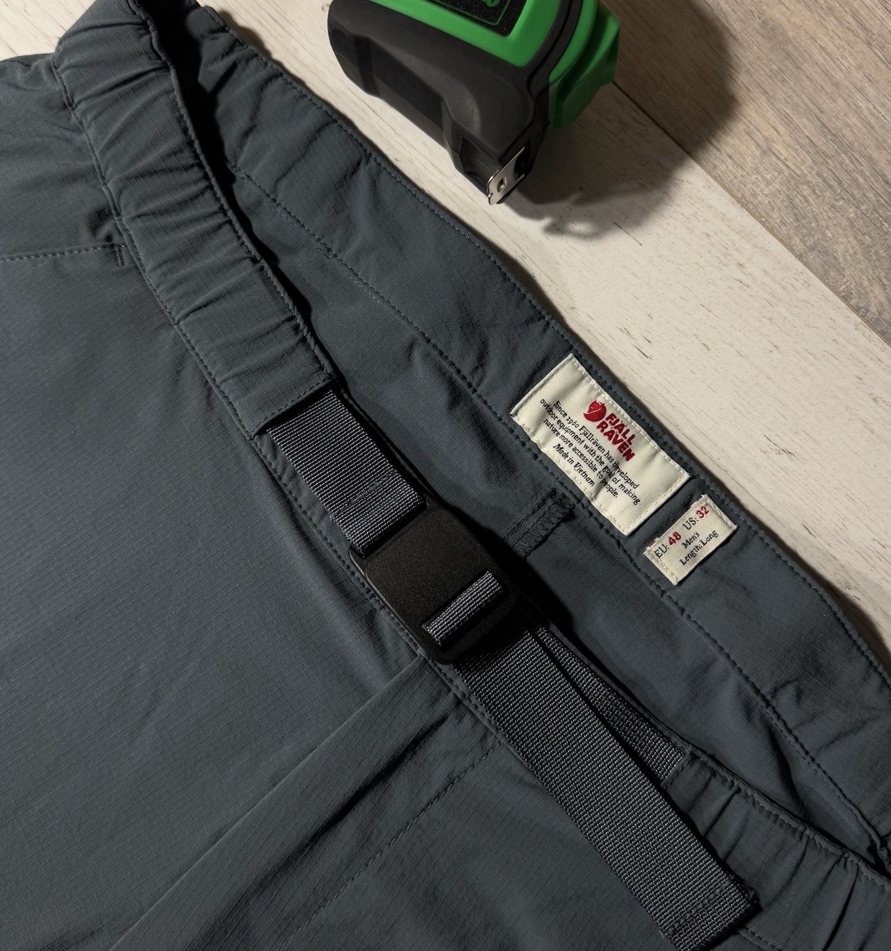 Fjallraven Abisko Lite Trekking Trousers Mens Size 32 Long blue Hiking Outdoor