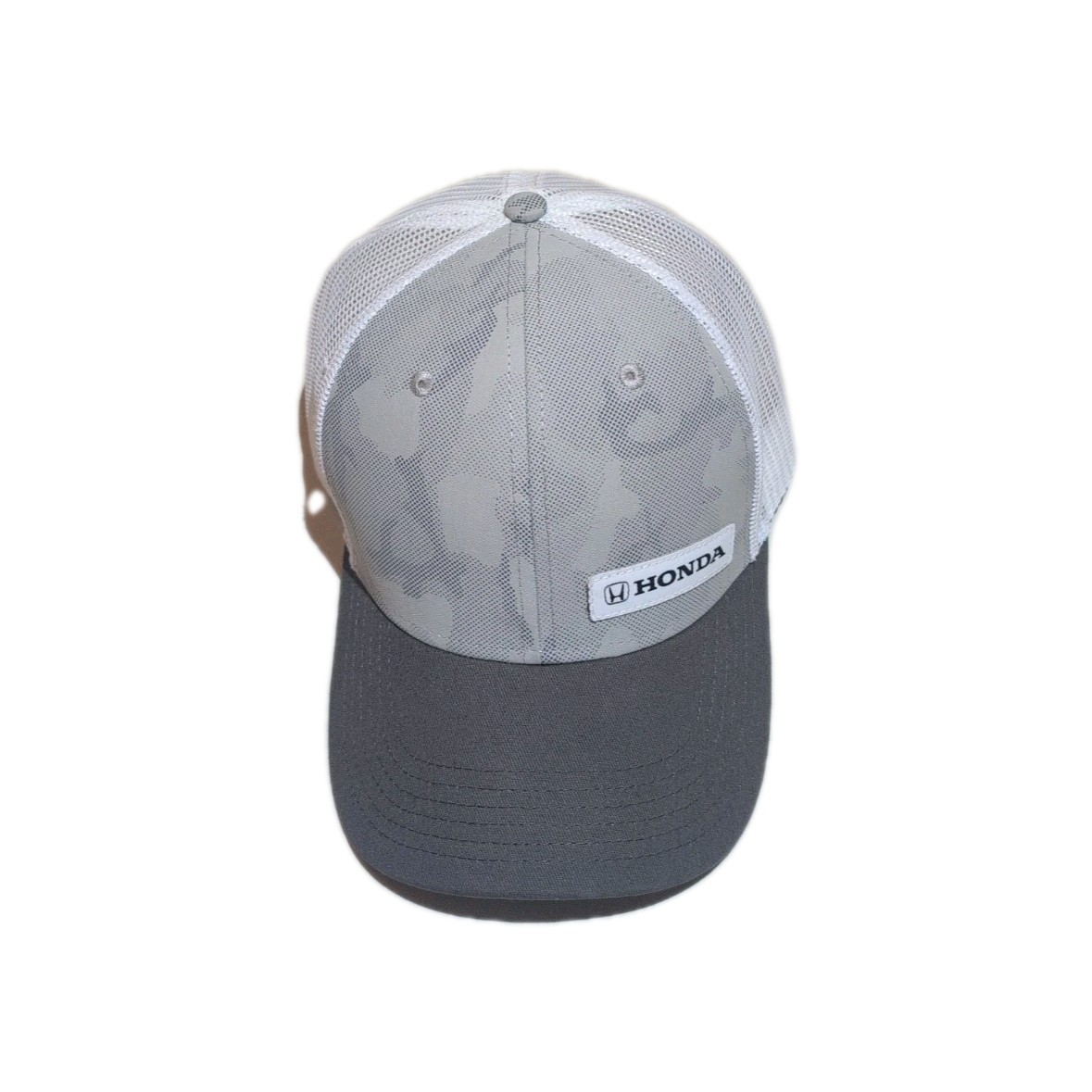 Honda Gray Camo Mesh Trucker Hat