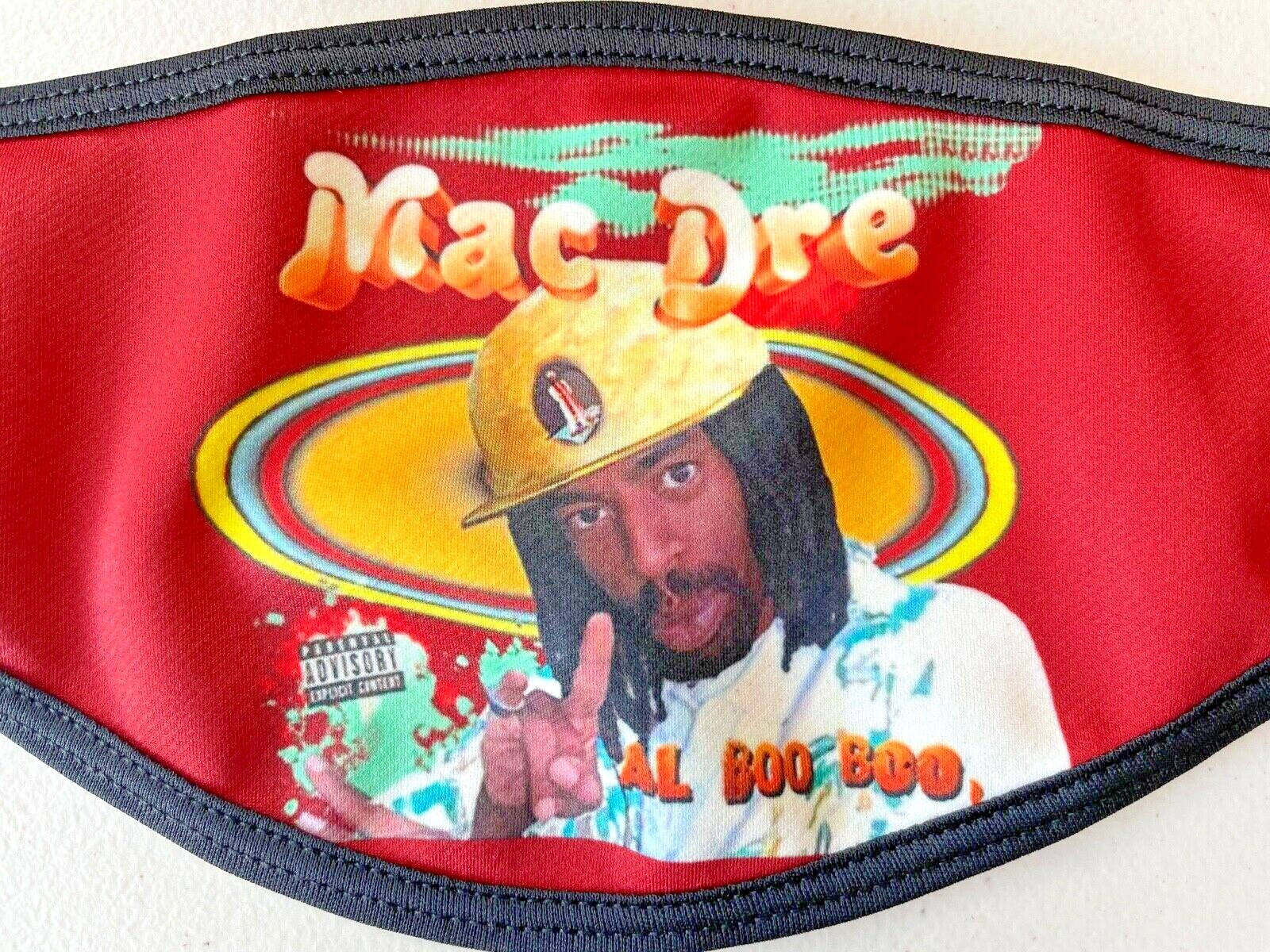 Mac Dre New Design Printed Face Mask, Free Shipping and Returns USA Seller