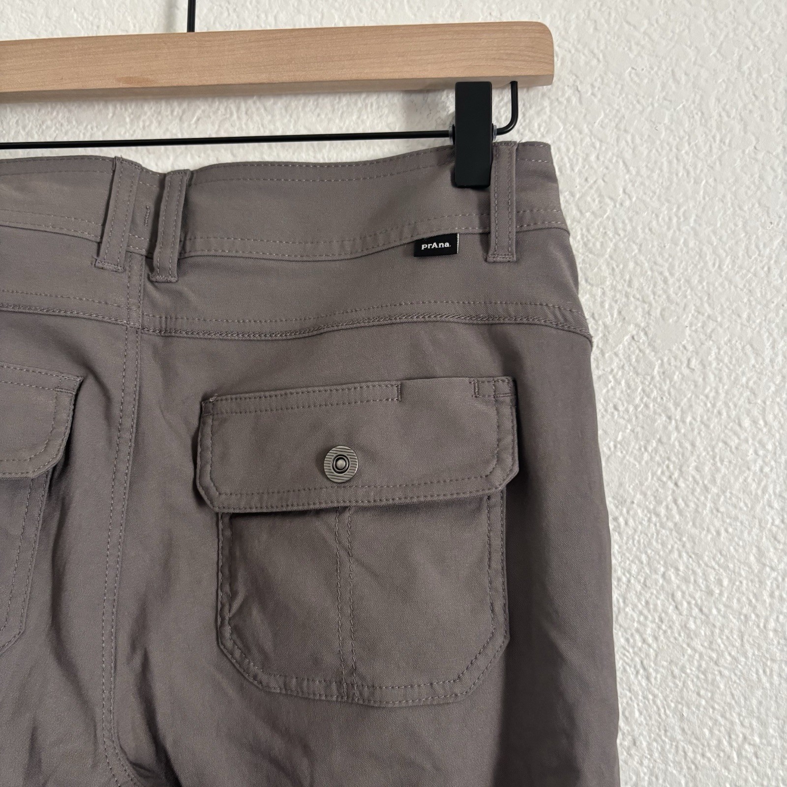 Prana Women’s Size 8 Tall Brown Halle Roll Up Hiking Pants