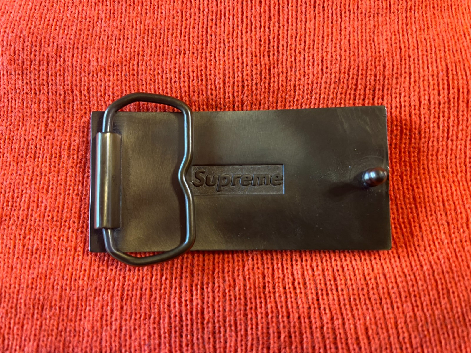 Supreme Brass Belt Buckle 2014 New York BB SIMON True Religion Robins Jeans