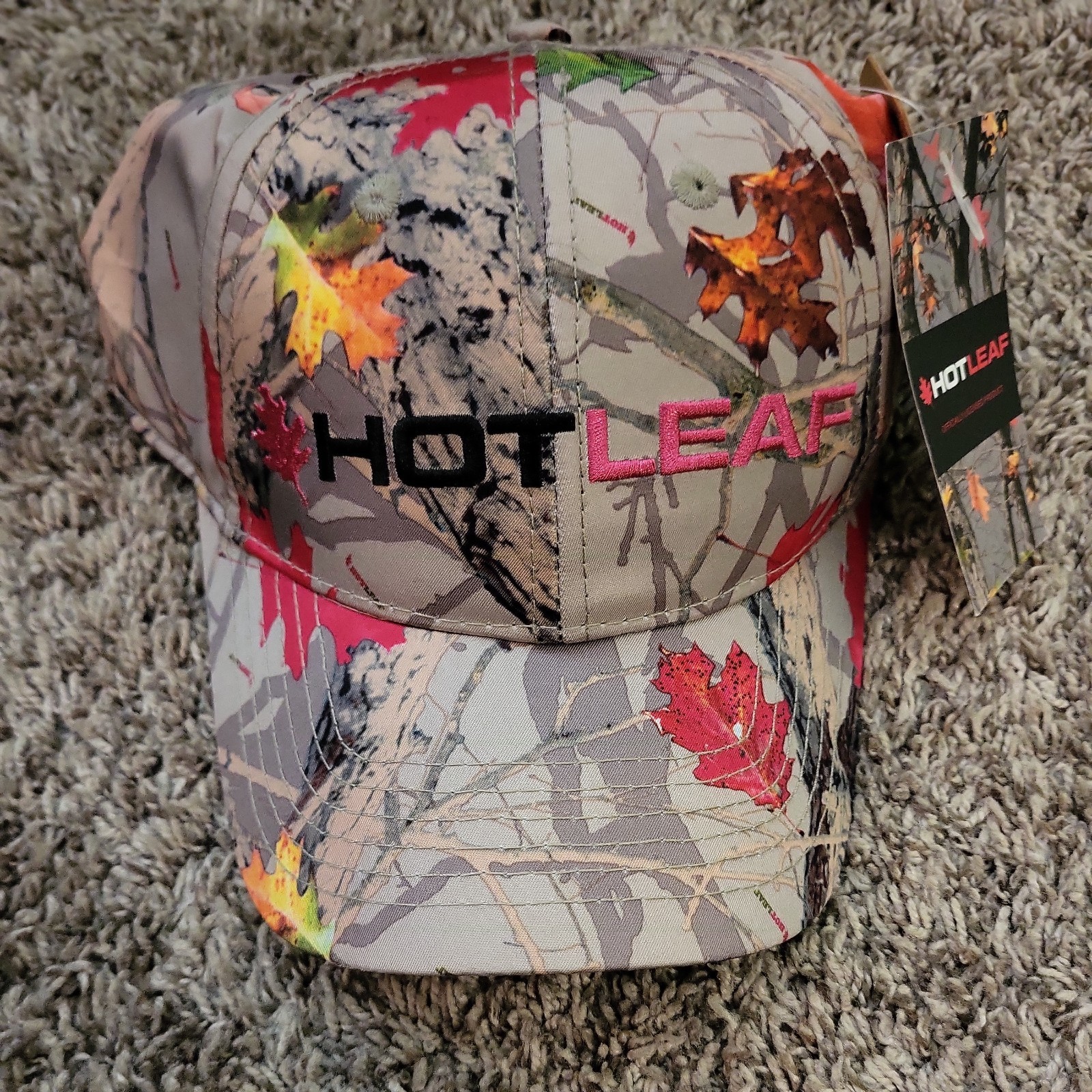 Hot Leaf Cap hat Multicolor One Size Adjustable Ladies Women’s