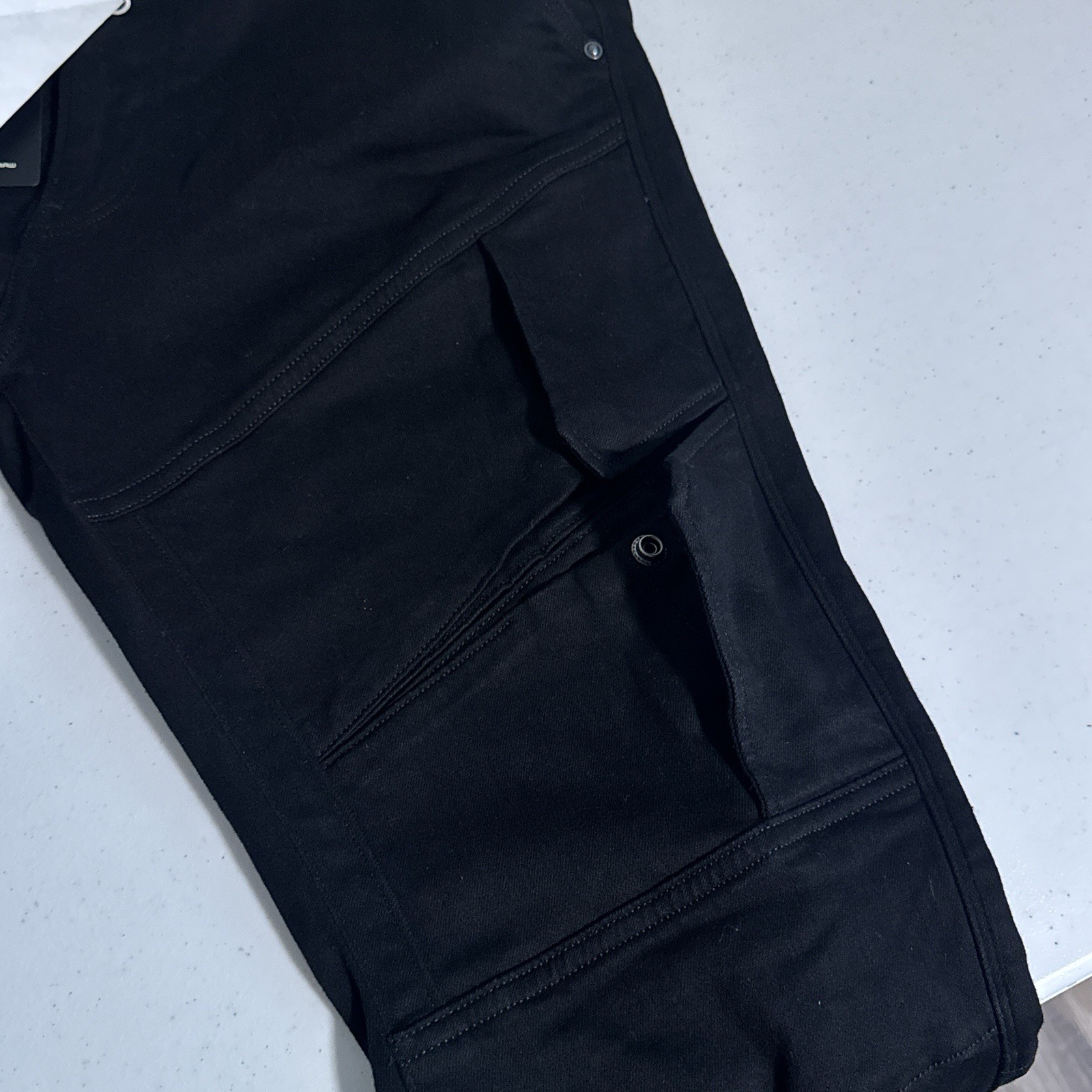 G-Star Raw Airblaze 3D Skinny Pitch Black Multi Pocket Cargo Jeans Mens 32×34