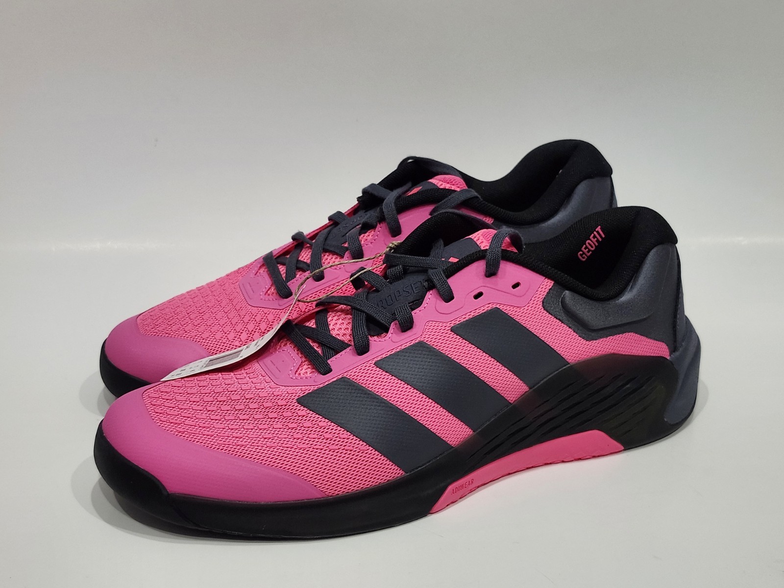 Adidas Dropset 4 Power Training Shoes Men’s Size 11.5 US Lucid Pink Black KI8460