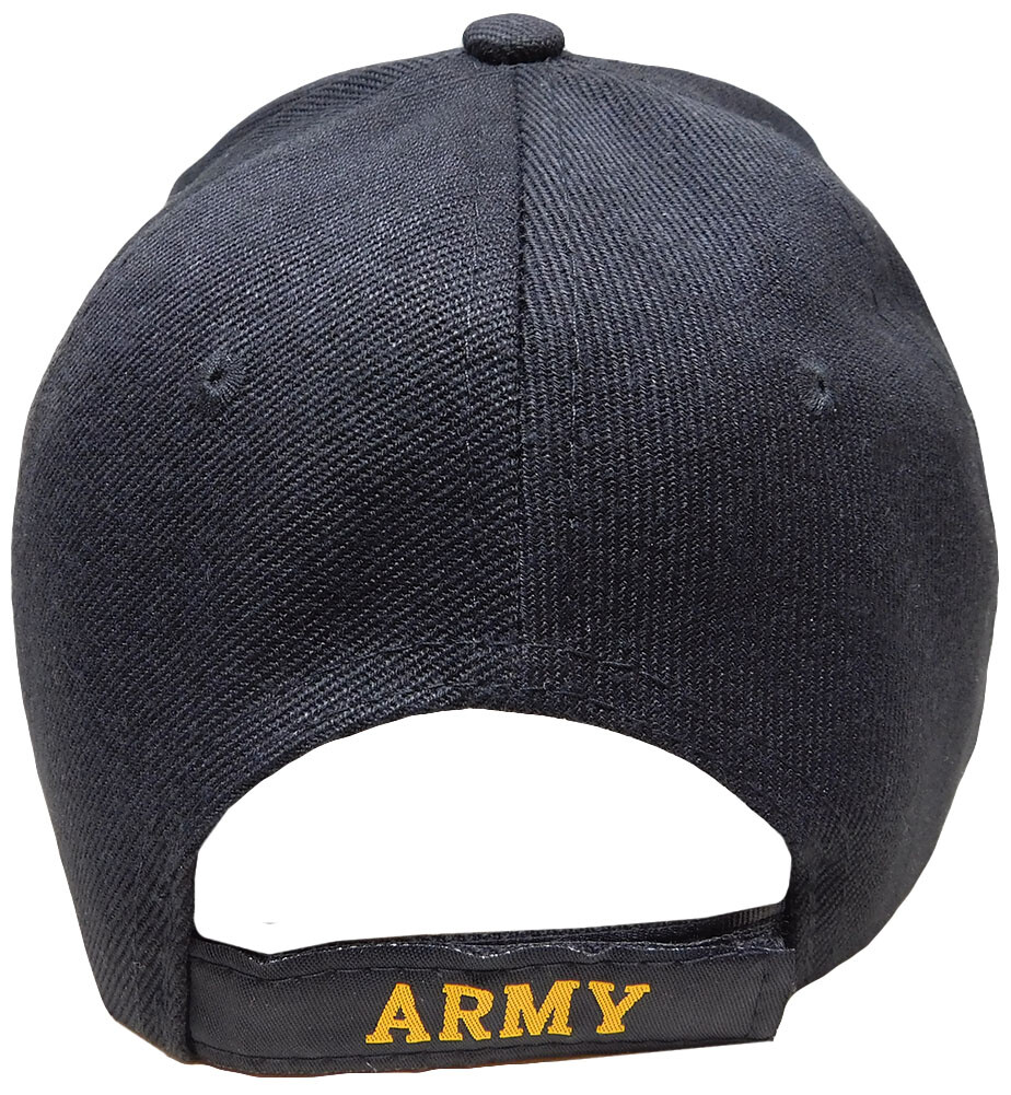 U.S. Army, Disabled Veteran, Emblem on bill, black hat, licensed *