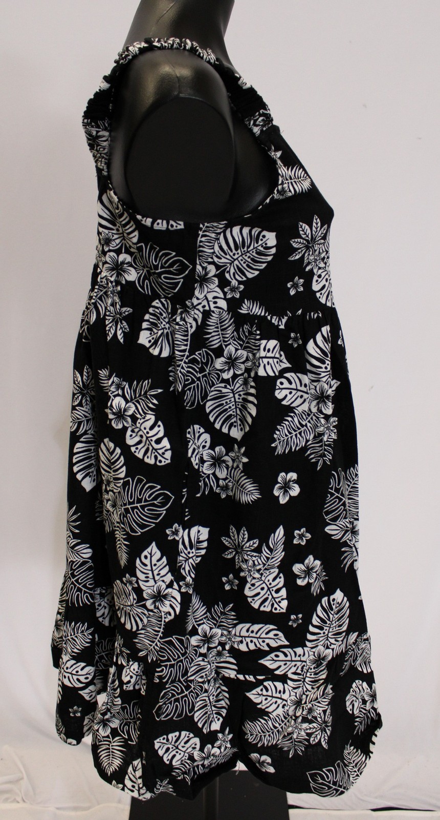 Wonder Nation Girls Plus Sleeveless Ruffle Midi Dress AP2 Black Soot Size: XL