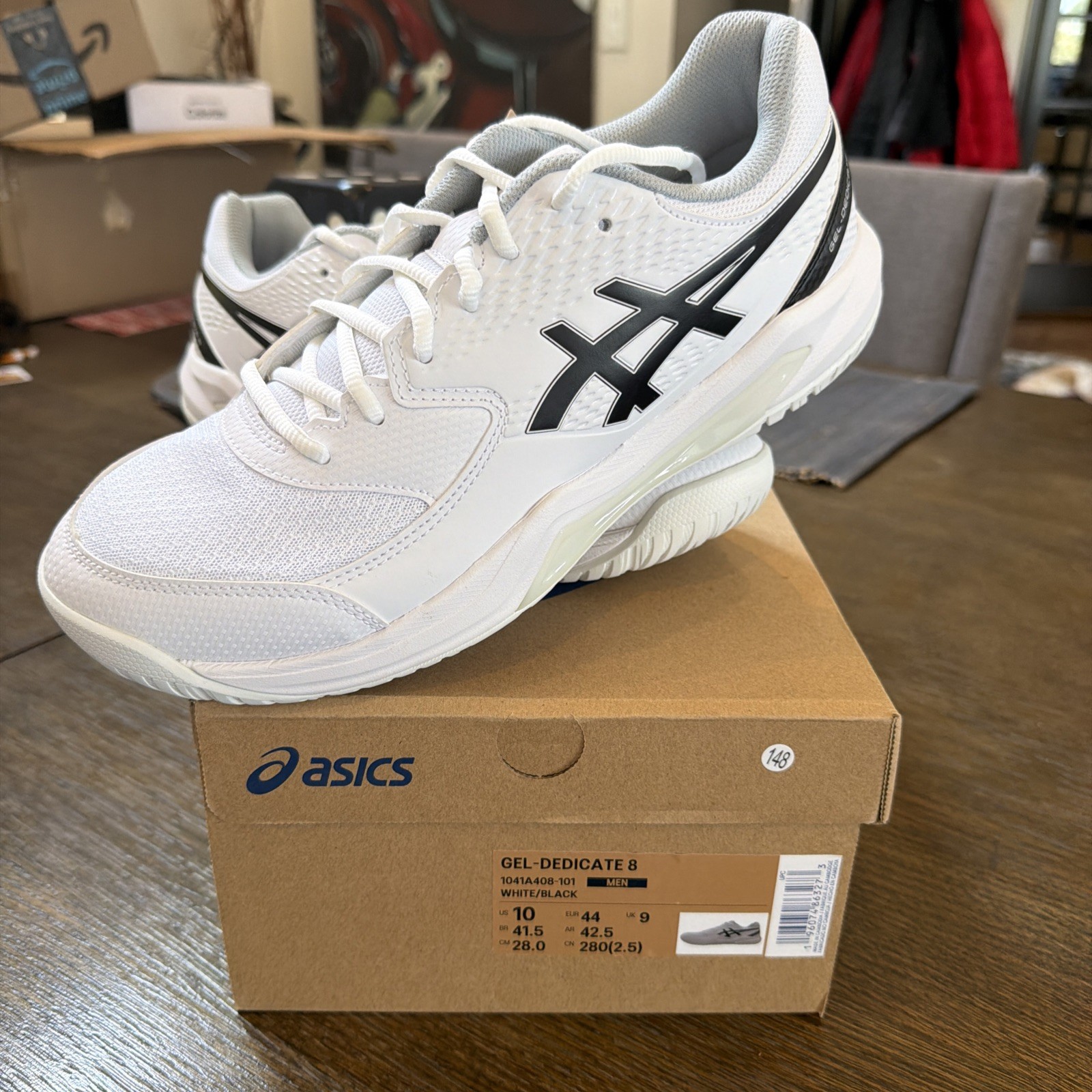 ASICS GEL-DEDICATE 8 TENNIS/PICKLEBALL SHOE Men’s NEW Medium Width Size 10