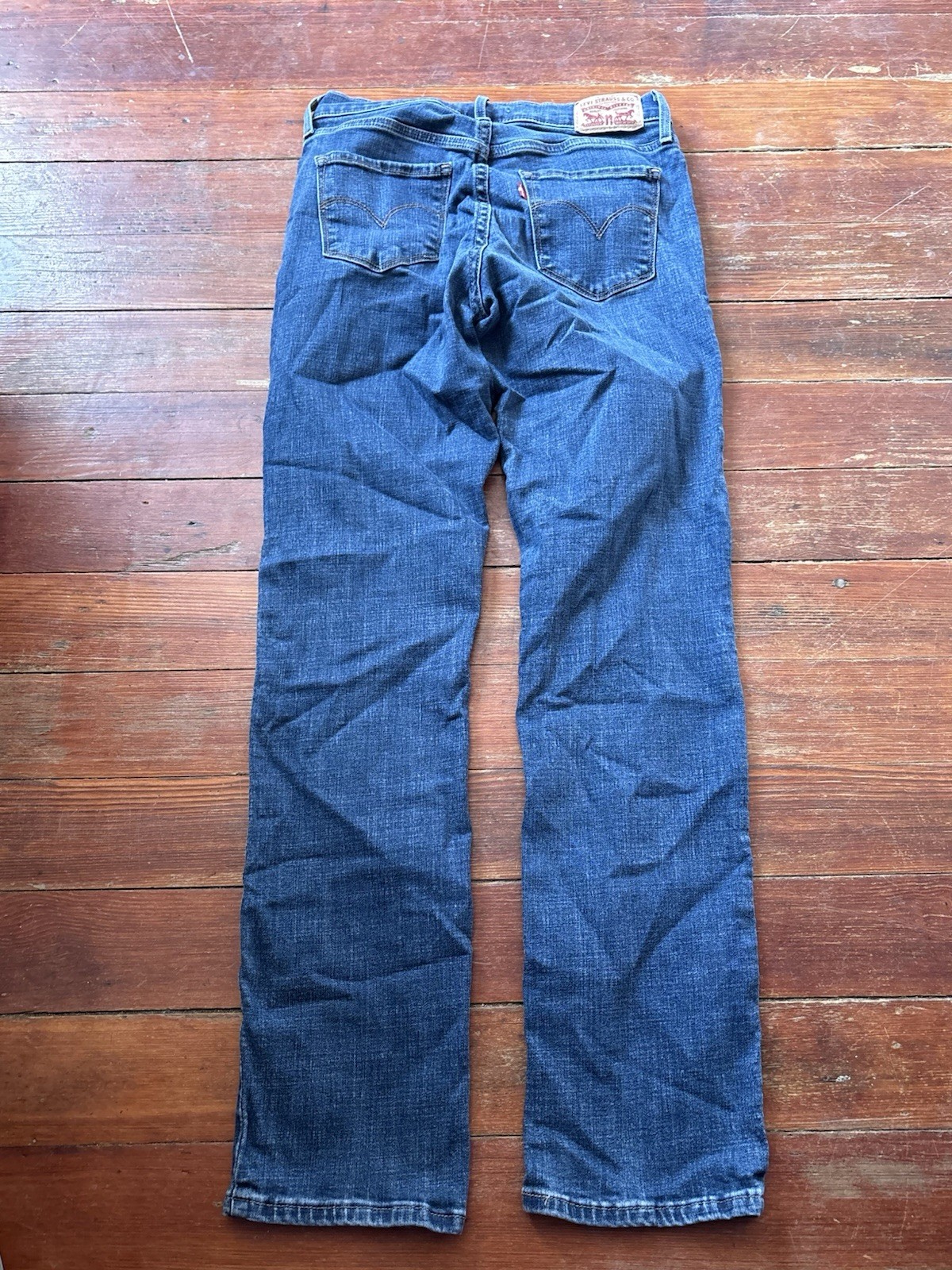 Levis Jeans Womens 25 Blue Denim 314 Shaping Straight zip fly Size 25×30