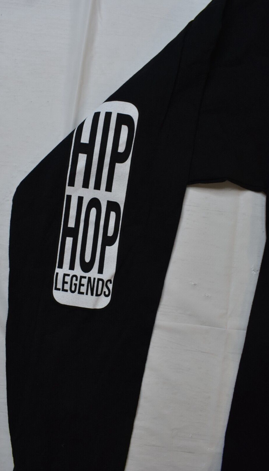 Cross Colours Mens E-40 Hip Hop Legends Black Long Sleeve Shirt NWT S, M, L