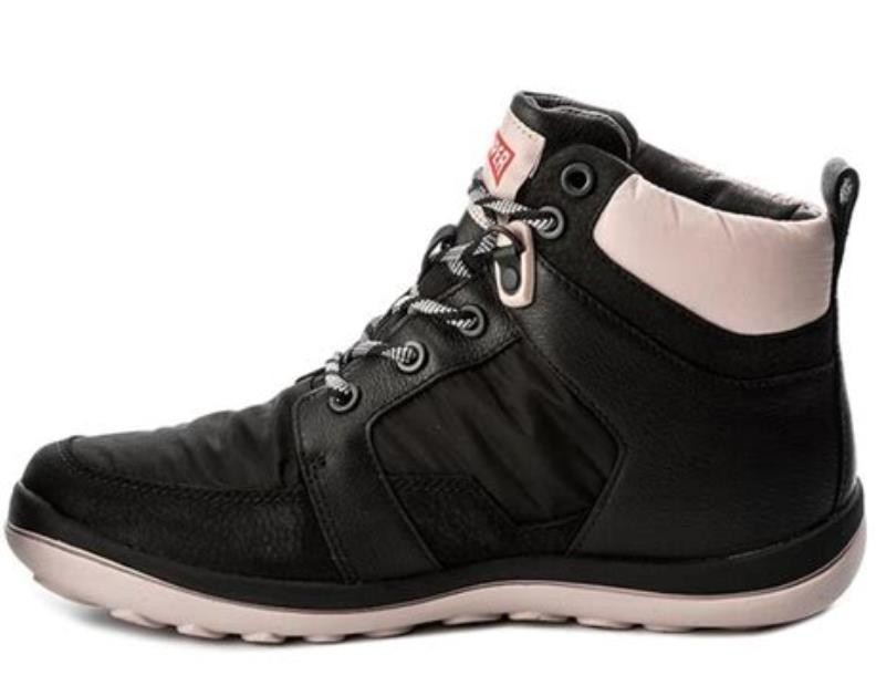 Camper Peu Pista Lace Mid Sneaker – Black/Purple, EU 36 / US 6