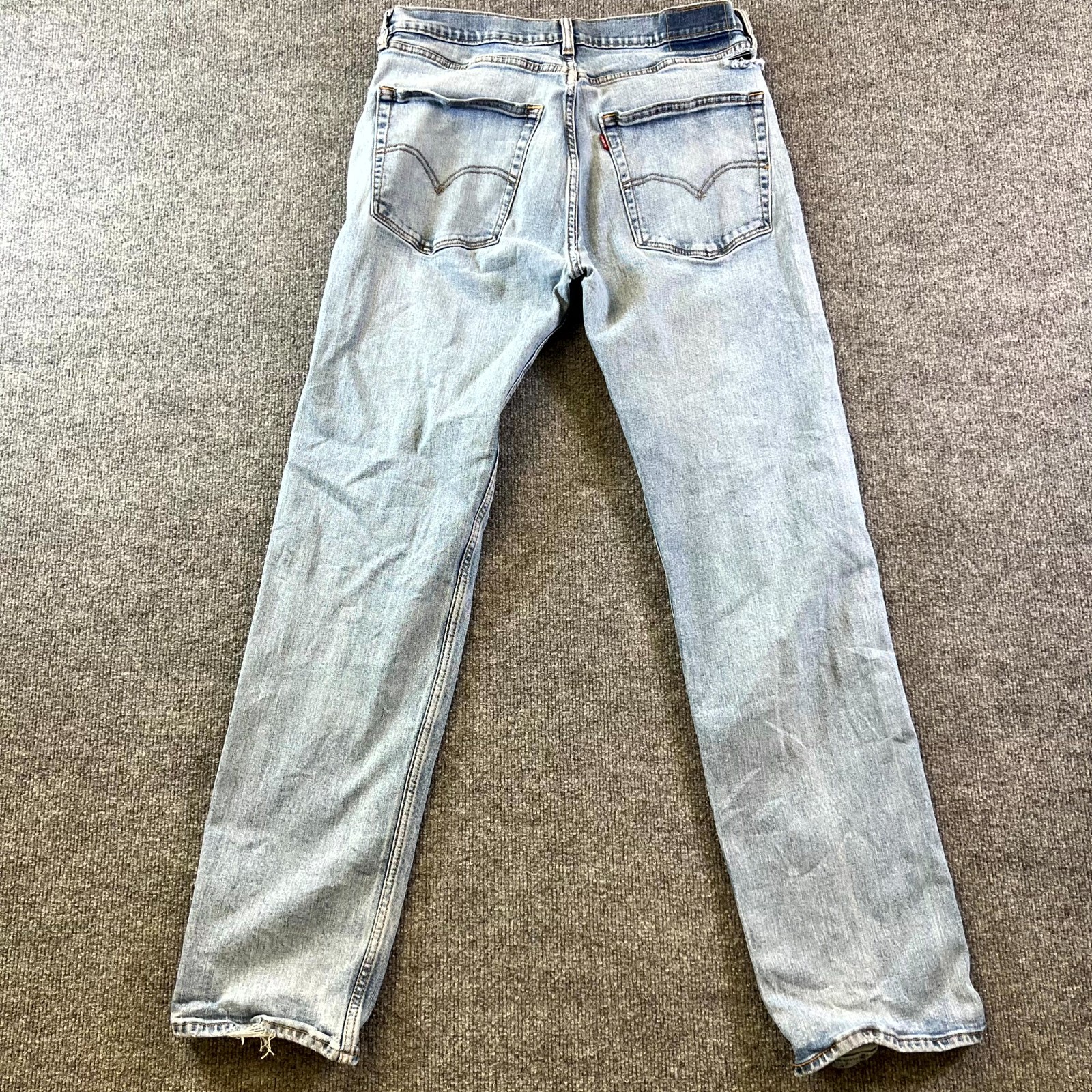 Levi’s 410 Jeans Men’s 36×34 Blue Denim Cotton 5-Pockets Straight Leg Streetwear