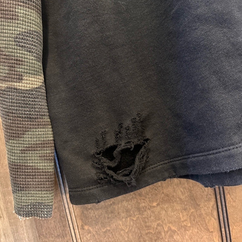 Hudson Jeans “Striker” Crewneck Sweatshirt