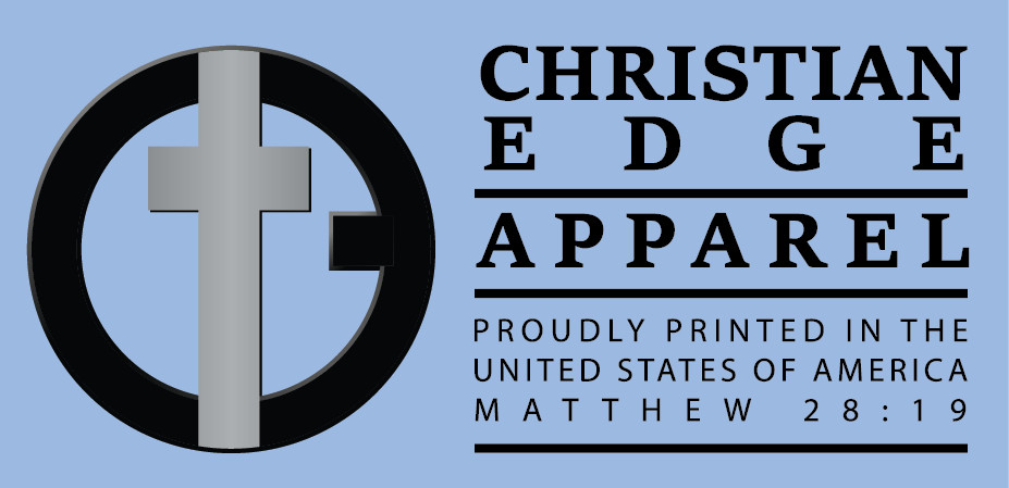 Thank God For Jesus Christian Edge Apparel T-Shirt Black Christ CEA Calvary Love