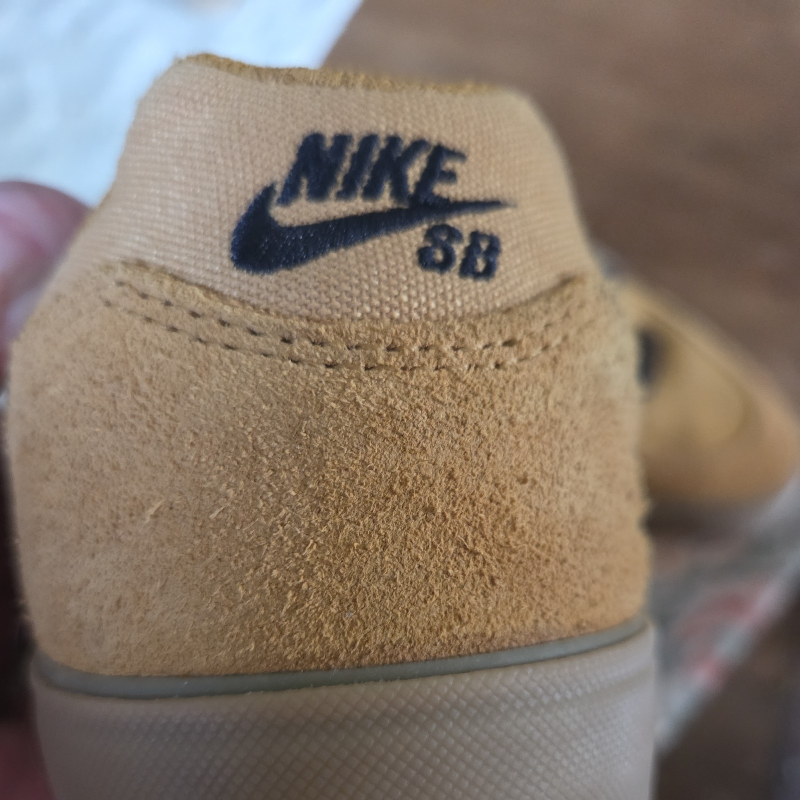 Nike SB Malor TE Wheat Black Men’s Skate Sneakers Suede HF3066-701