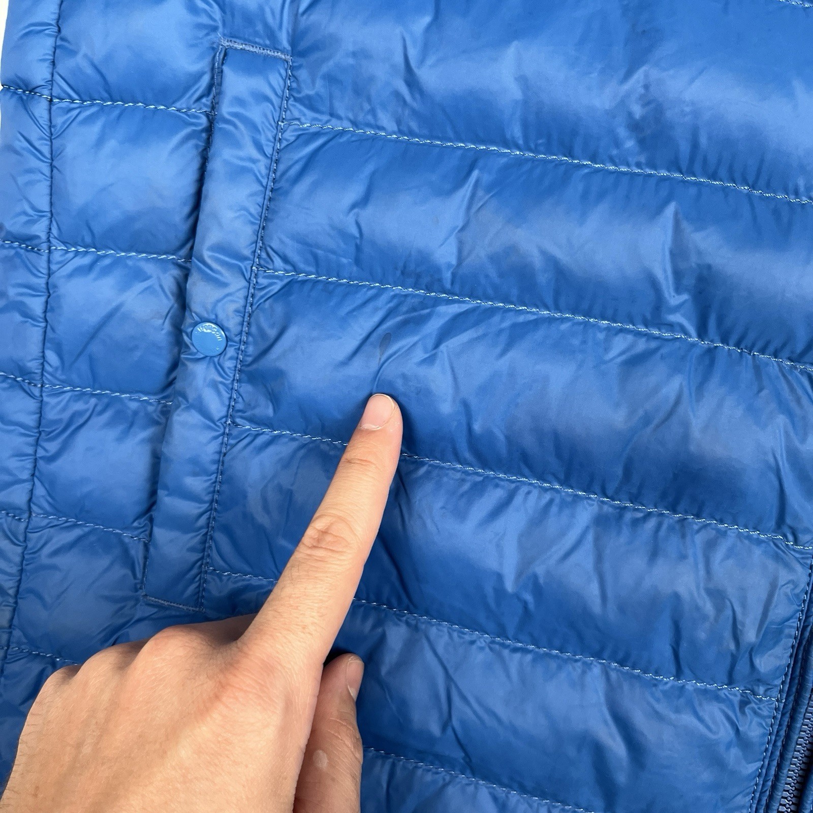 Strellson Down Puffer Vest 4Seasons Gilet Mens 52 EU Blue