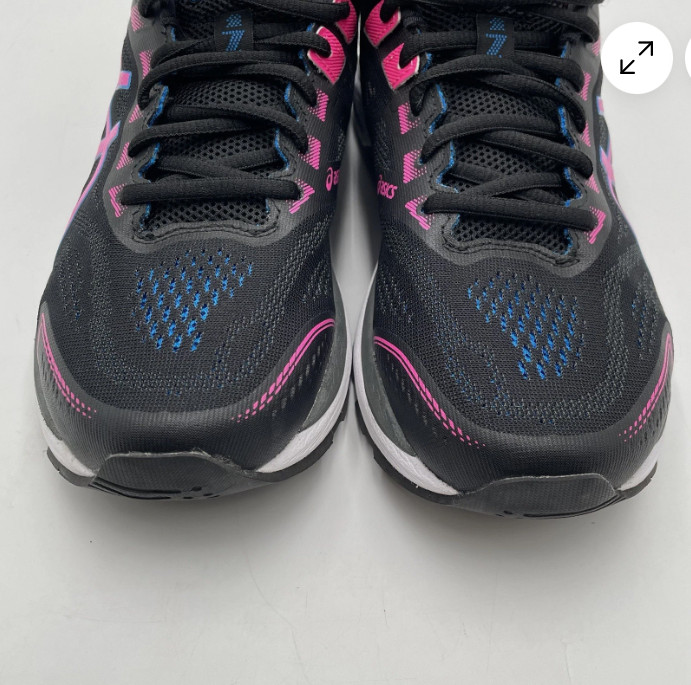 Asics GT 2000 7 Womens Size 9.5 Running Shoes Sneakers 1012A554 Black Pink