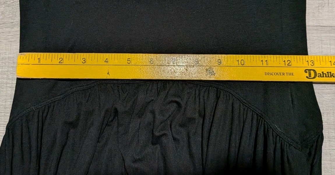 Halara Ribbed Tube Backless Jumpsuit w/ Pockets Black Sz M Petite NWT