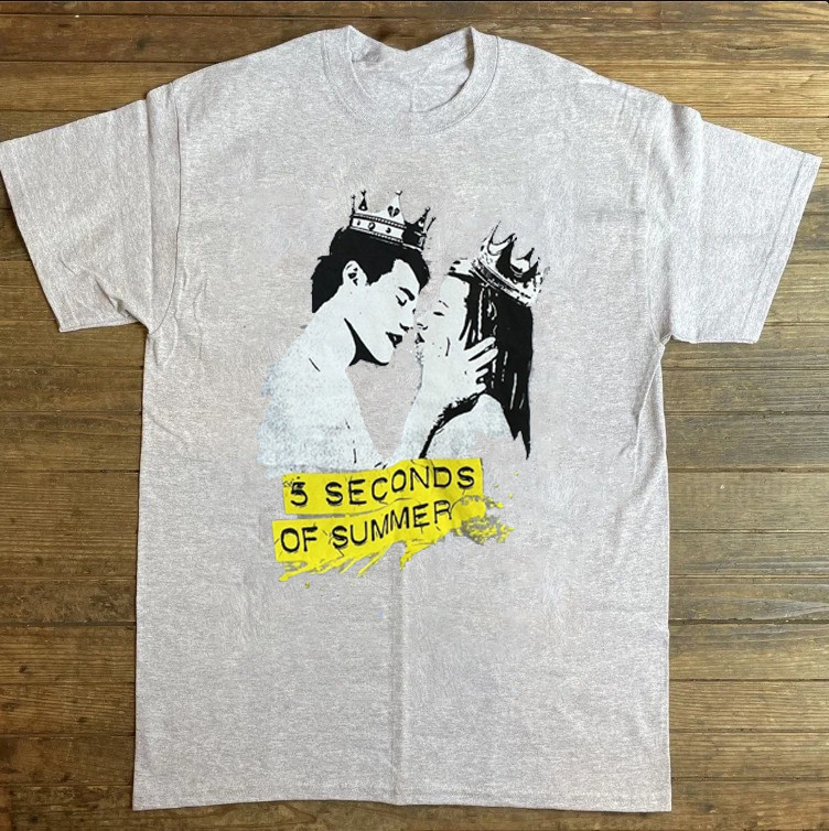 Collection 5 Seconds Of Summer Band Design Graphic S to 5XL Shirt CM449