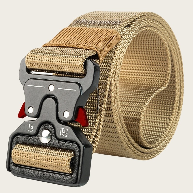 MEN Casual Military Tactical Army Adjustable Quick Release Belts Pants Waistband