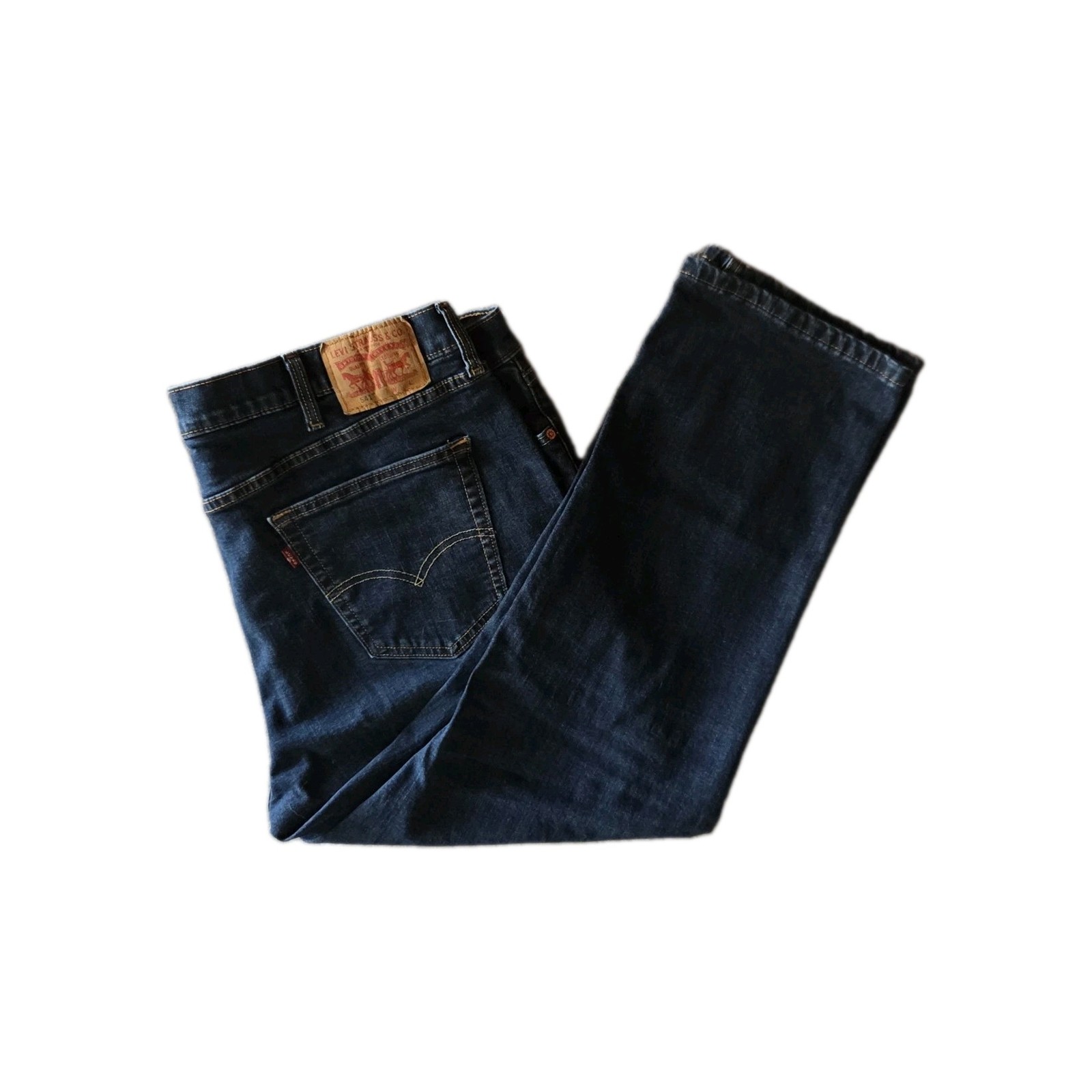 Levi’s 541s 52 x 32 Men’s Blue Denim Jeans Dark Wash Straight Leg 5-Pocket