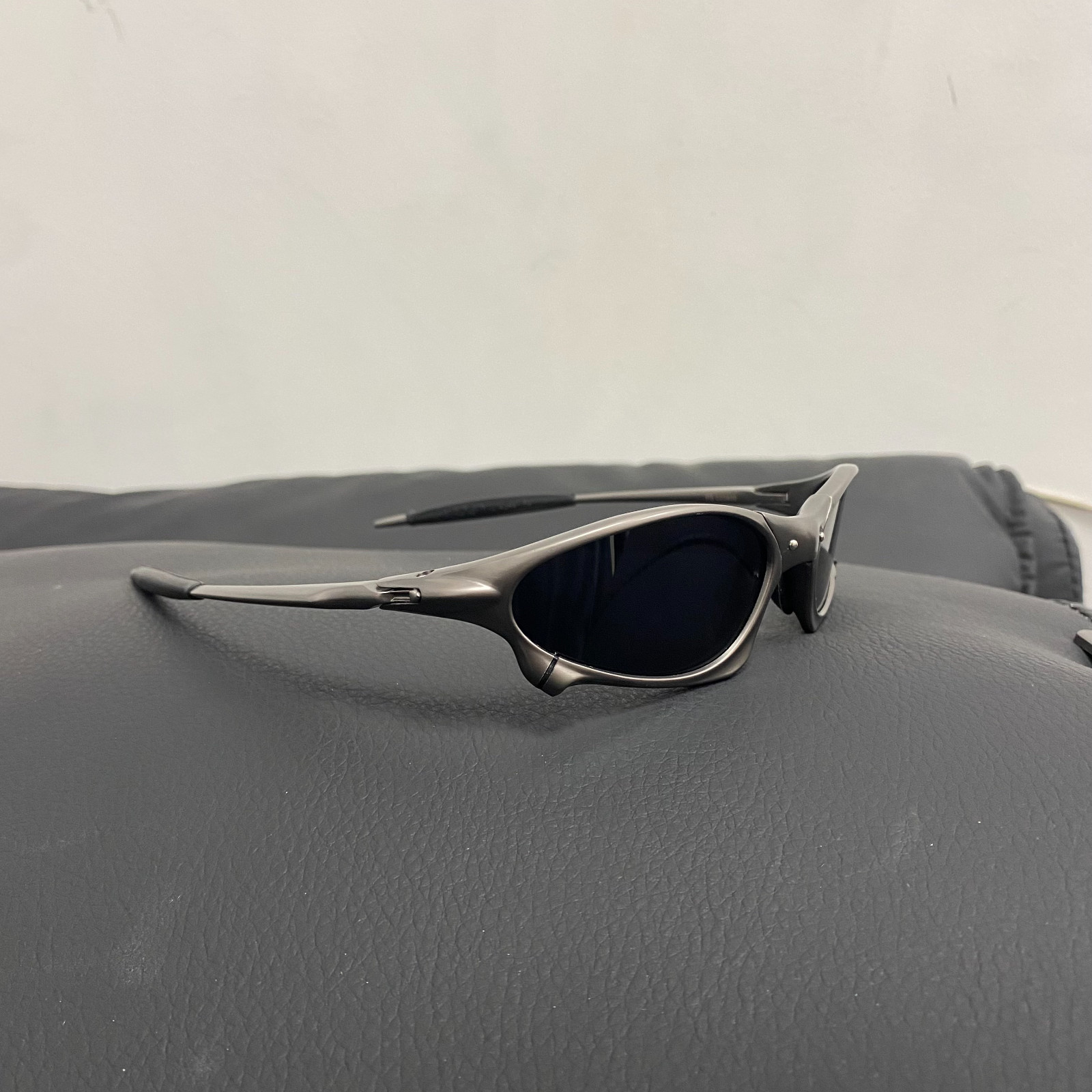 Oakley Penny X-Mental Sunglasses Black Lenses Gray Frame Y2K Vintage