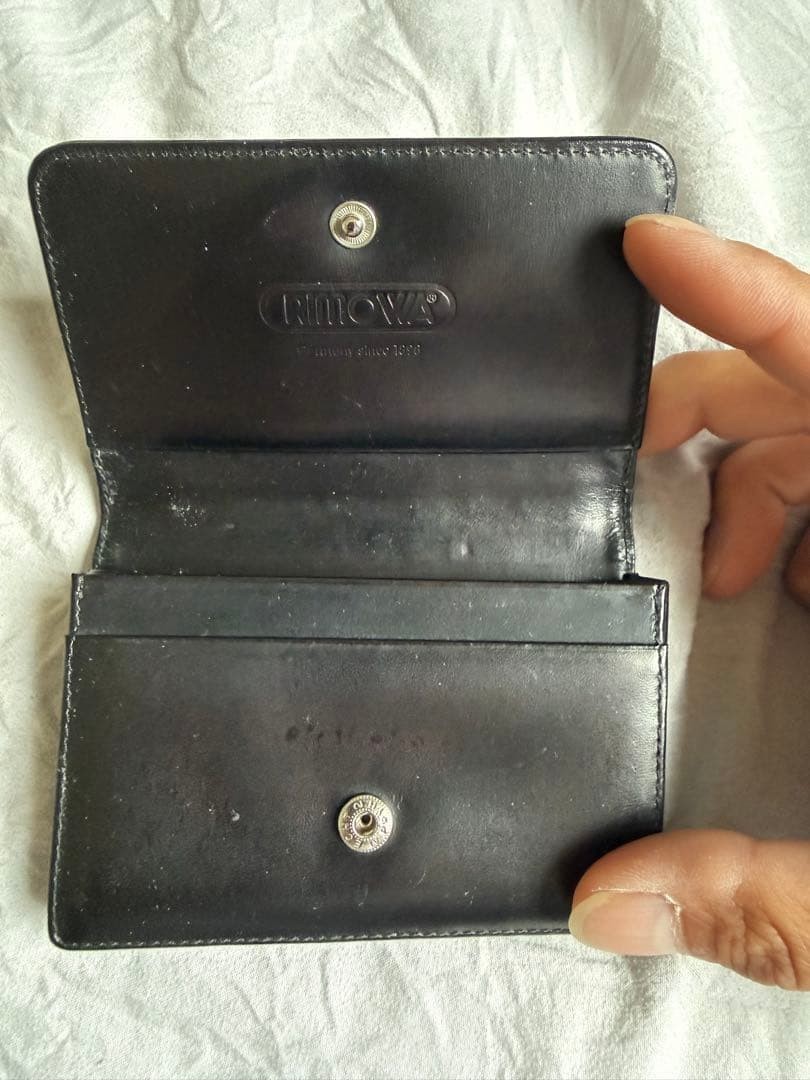 Rimowa Business Card Holder Rare Discontinued Used from Japan