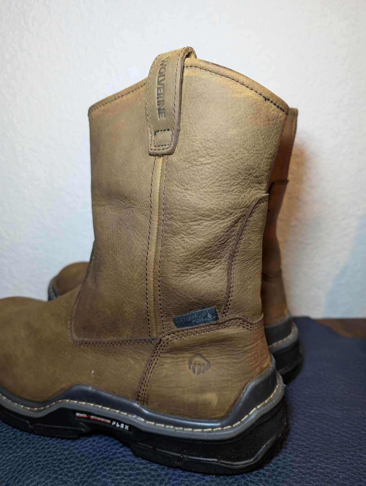 Wolverine Durashock Plus Boot Waterproof Size 10.5