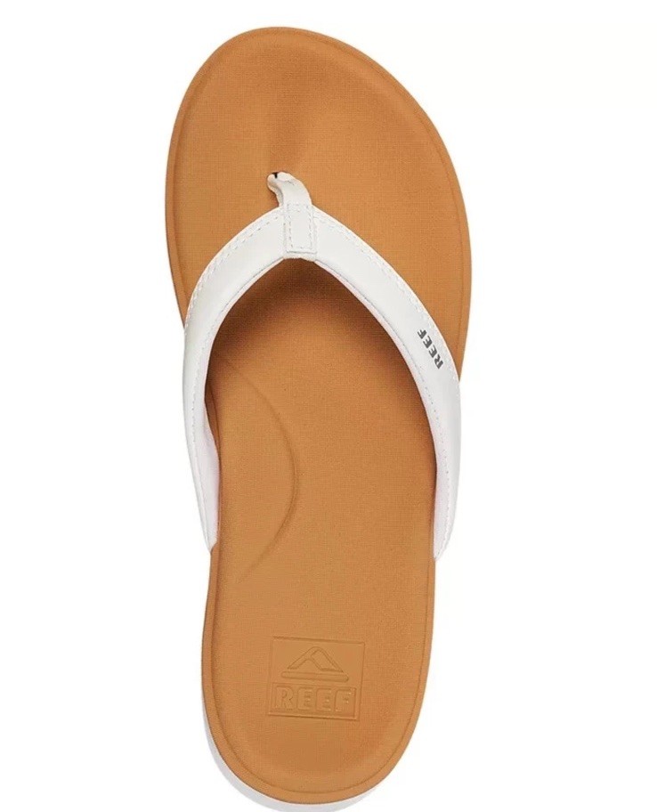 Reef Cushion Cloud White Tan CJ0234 Women’s Sizes Medium New