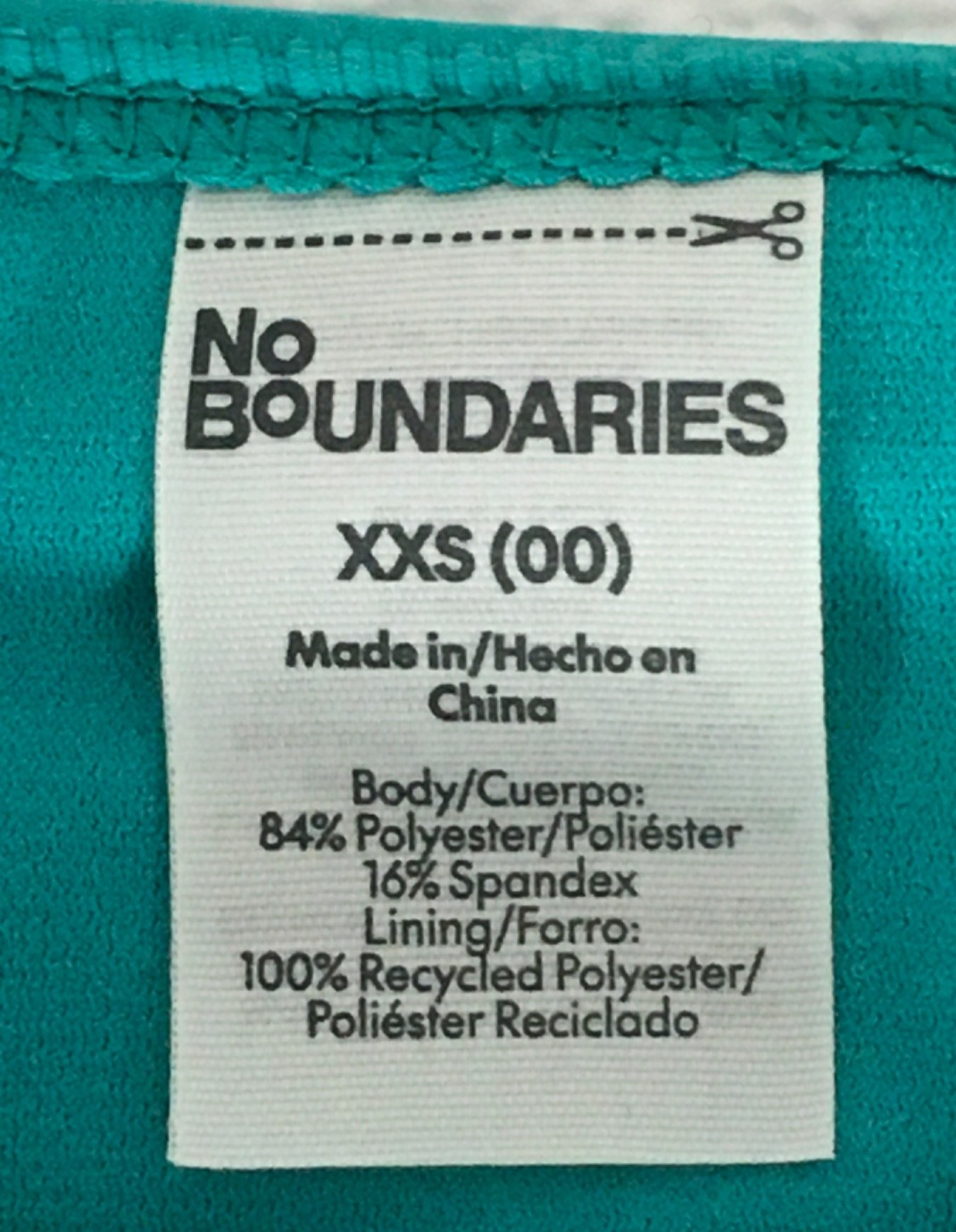 No Boundaries Bikini Bottoms Size XXS 00 Green Cheeky High Leg High Waist New