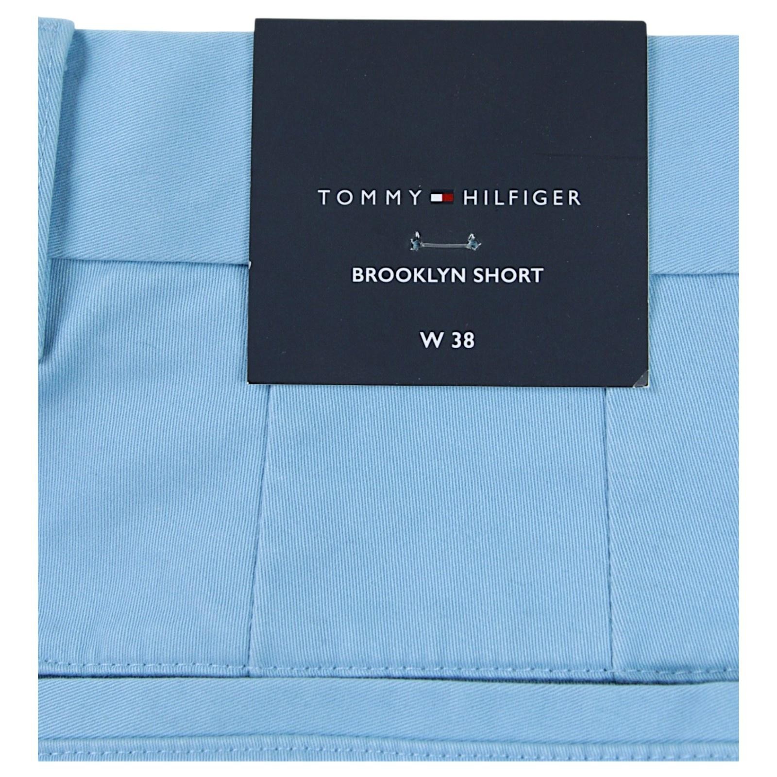 Tommy Hilfiger Brooklyn 1985 Shorts Mens 38 Blue Stretch Chino THFlex $69 NEW