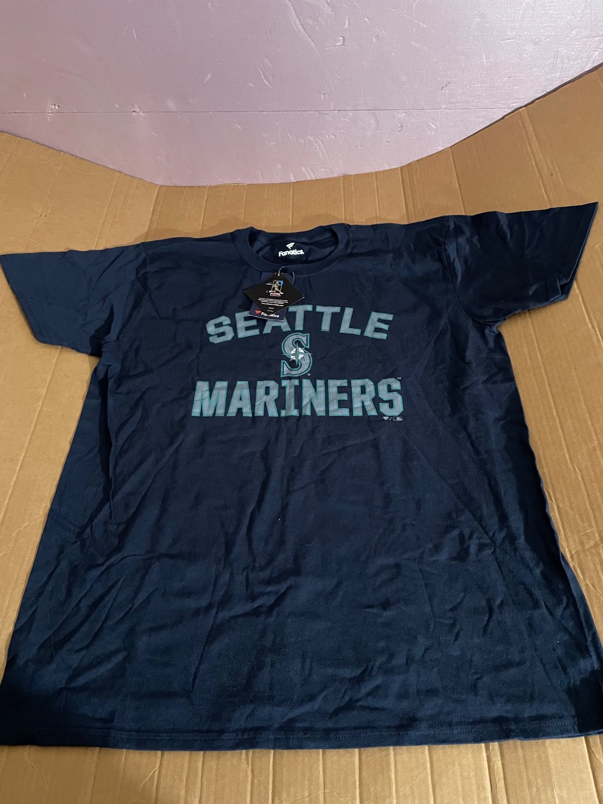 Seattle Mariners MLB Men’s XL Fanatics Brand T Shirt Brand New with Tags