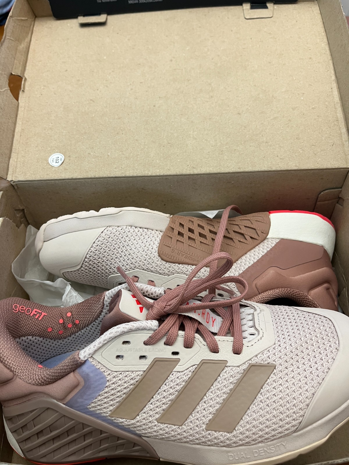 NEW in box Adidas Dropset 3 Putty Mauve Warm Clay Violet Tone
