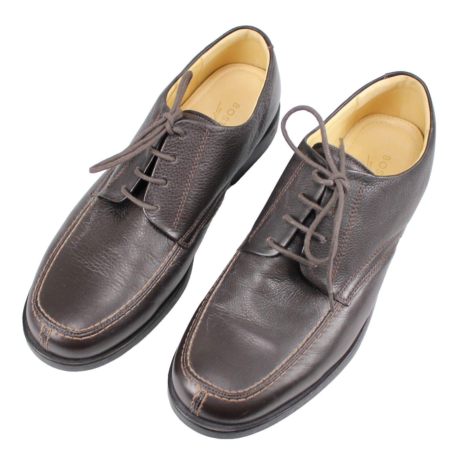 Bostonian Tifton Edge Oxford Men’s Shoes, Brown Leather, 11.5M, NWOT