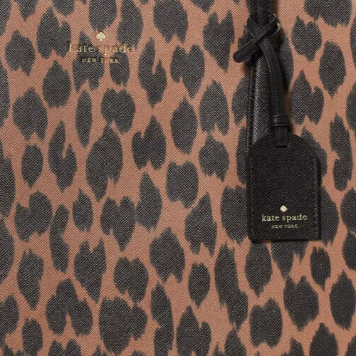 Kate Spade Schuyler Leopard Tote Cheetah KE723 Leopardo Animal Print NWT $359 FS