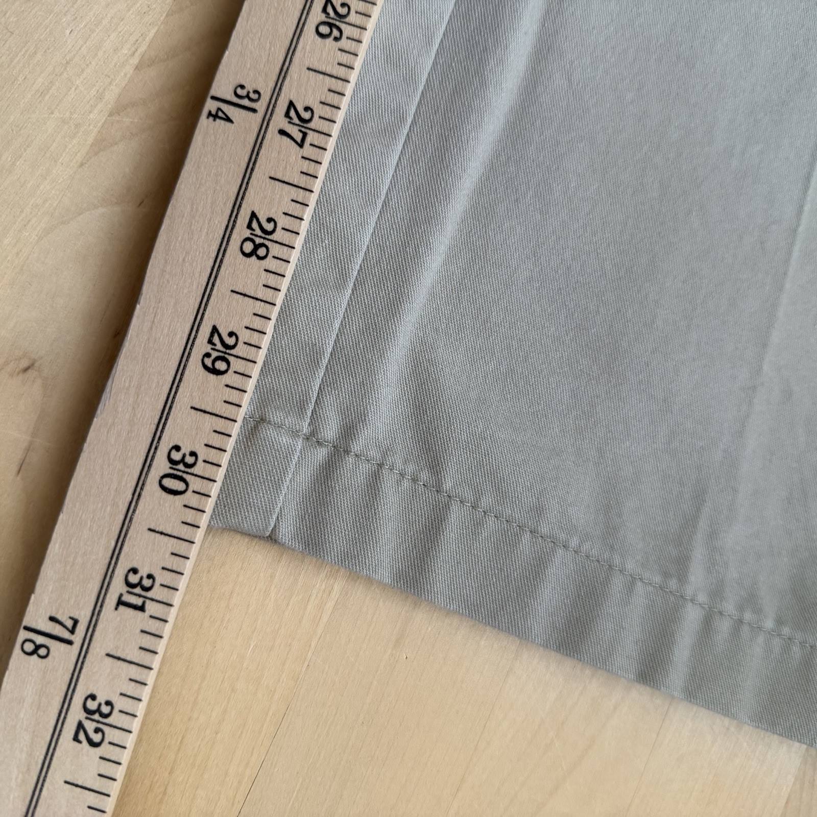 George 30×32 Measures 29×30 Mens Pleated Khaki Pants Beige Chino Barley Pants