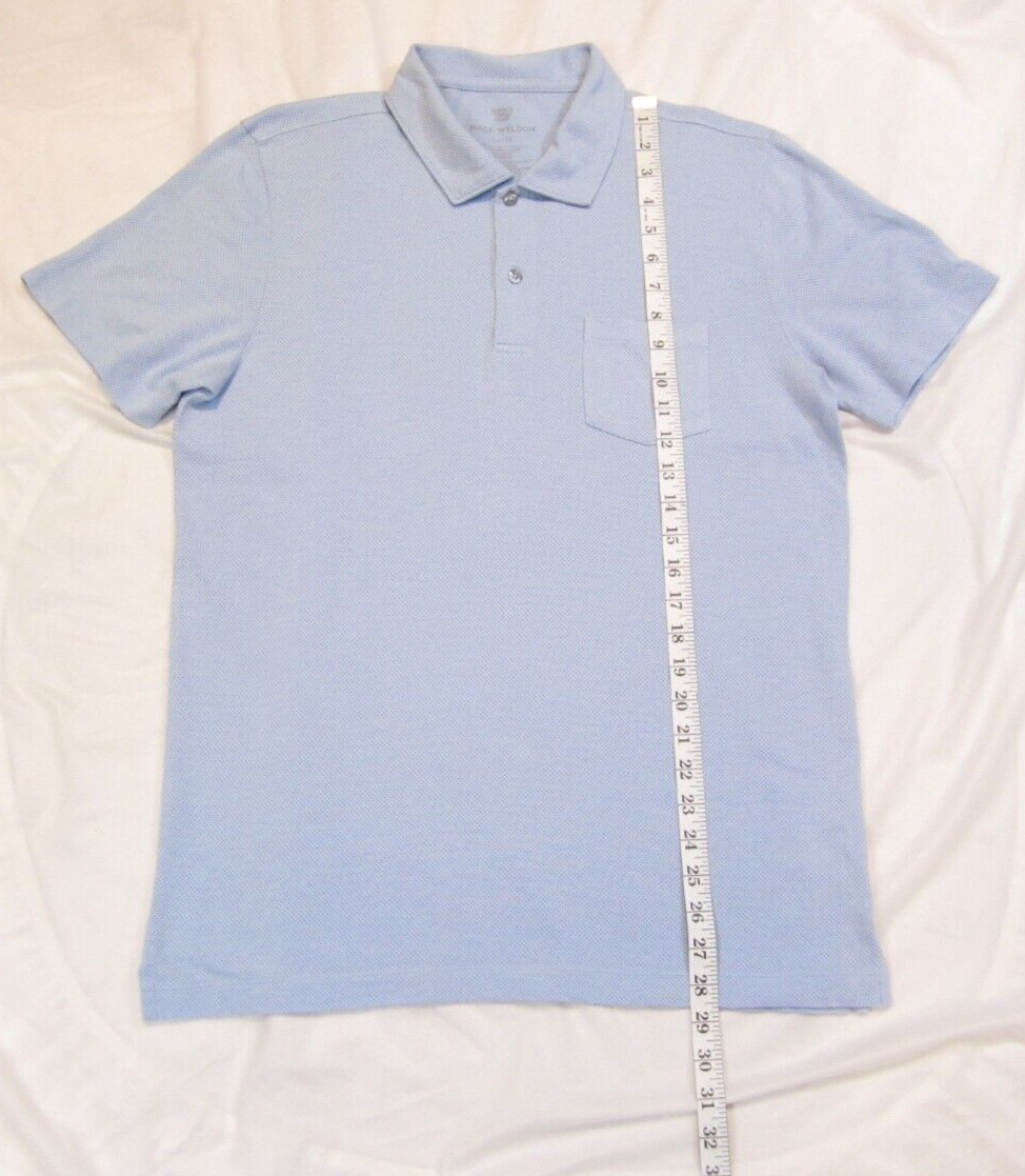 Mack Weldon For Daily Wear Men’s Short Sleeve Button Polo Shirt Size L (A198)