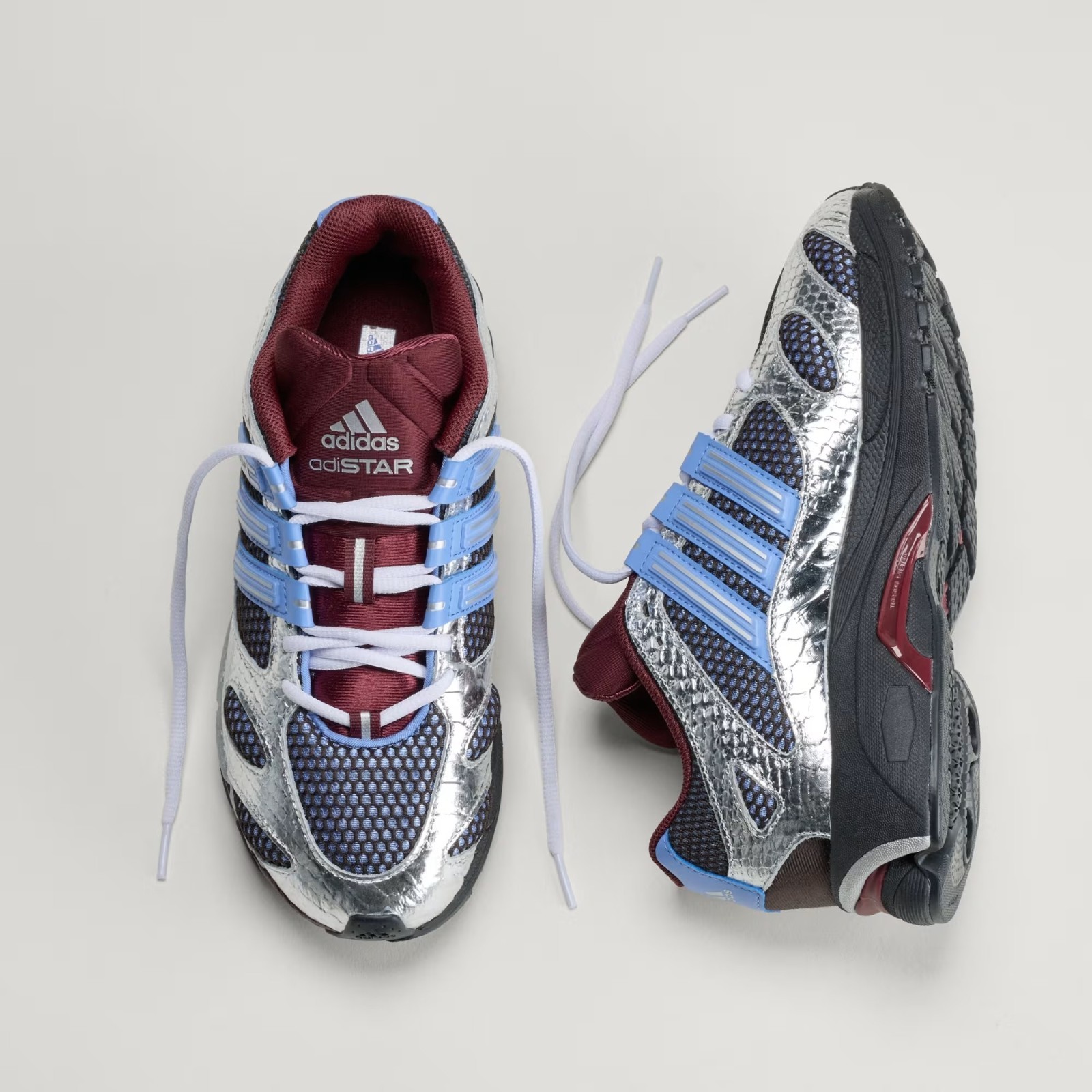 adidas Originals ADISTAR MLD KJ4896 Aurora Coffee Silver Metallic Blue Fusion