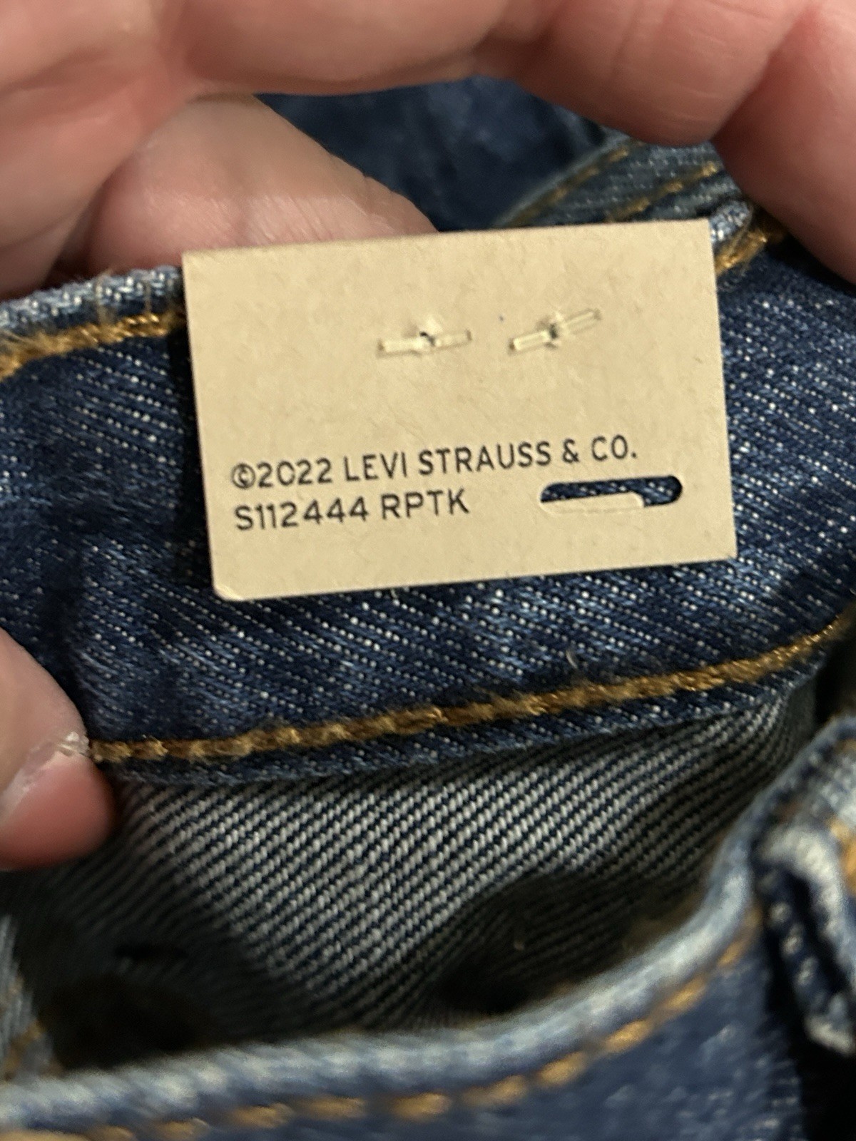 Levi’s 501 Original Men’s Jeans Lot of 4 W38 L36 NWT 00501-0194 Dark Stonewash