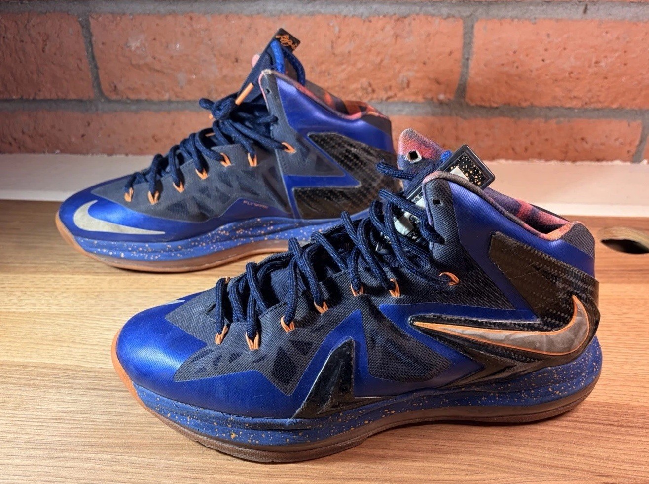 Size 10.5 Nike Lebron 10 P.S Elite Superhero 2013 – Pre-owned