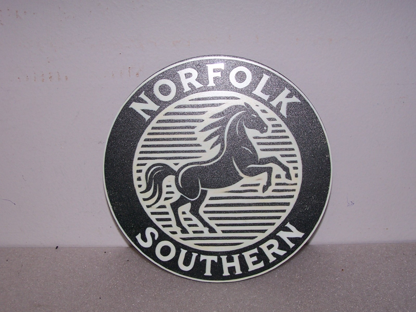 7.75″ tin placard, Norfolk Southern RR