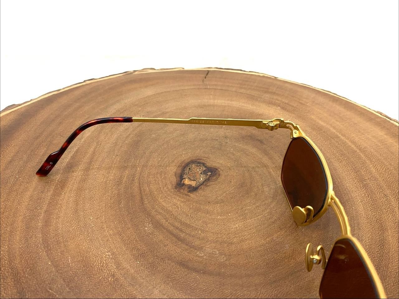 Koure Sunglasses Eyeglasses FRAME ONLY KR 8125 Gold 49 17 142 mm NO LENSES As is