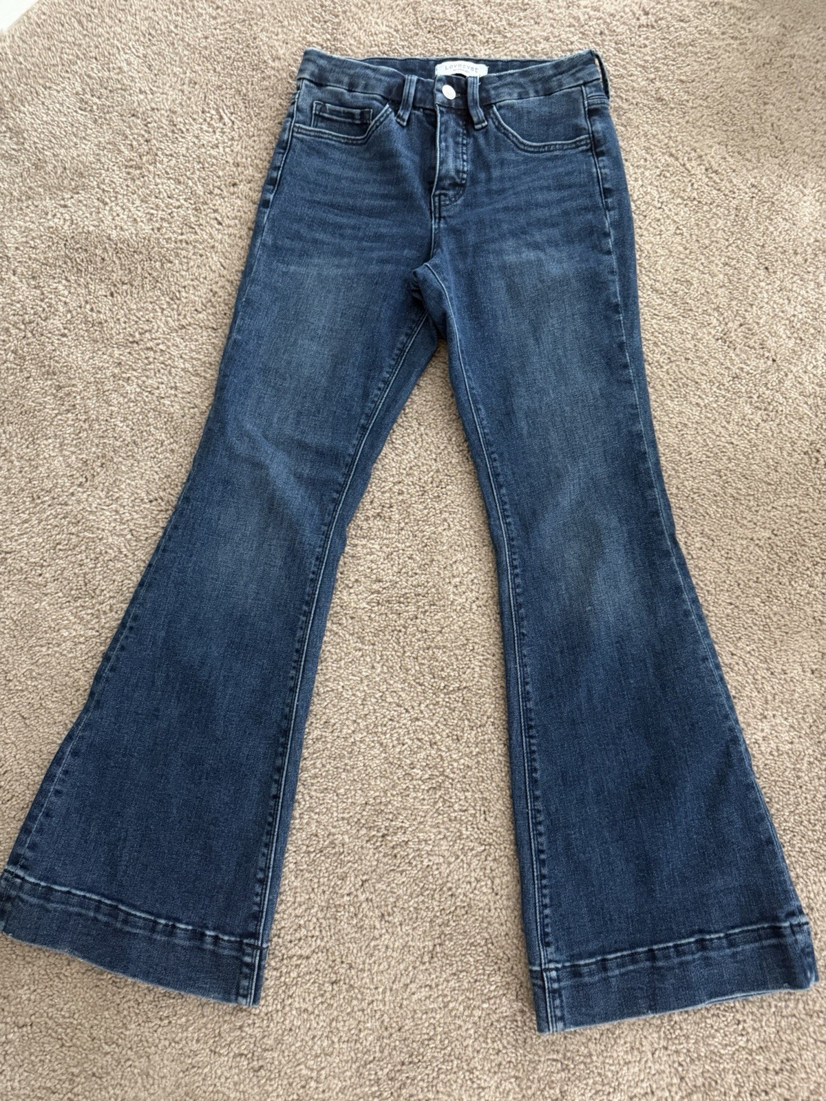 Lovervet by Vervet Mid Rise – Mid-Rise Flare Jeans. Never Worn