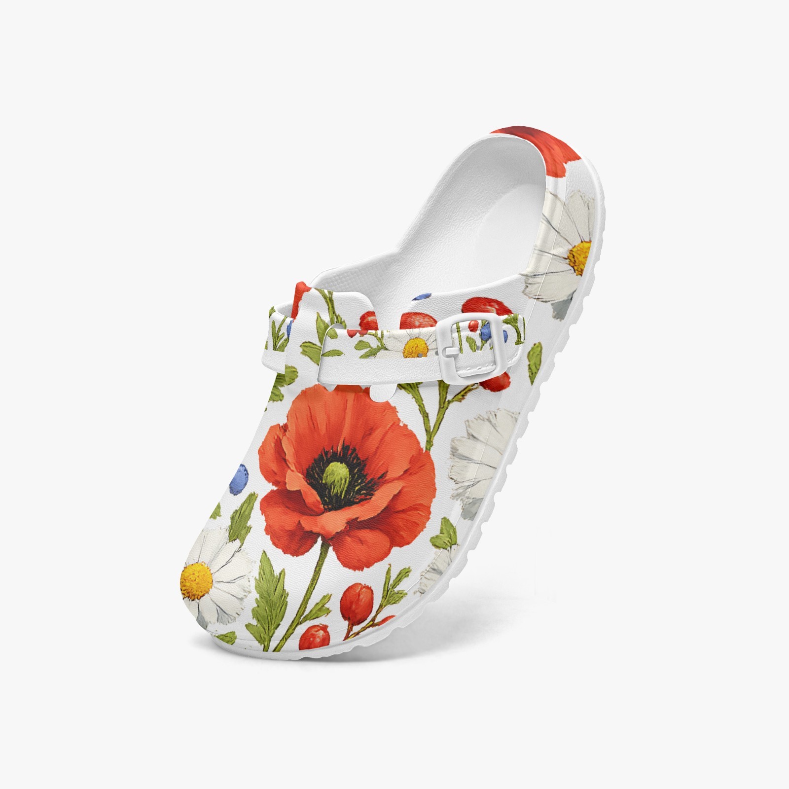 EVA Nurse Clogs Unisex Lightweight Non‑Slip Medical Work Shoes Adjustable Buckle
