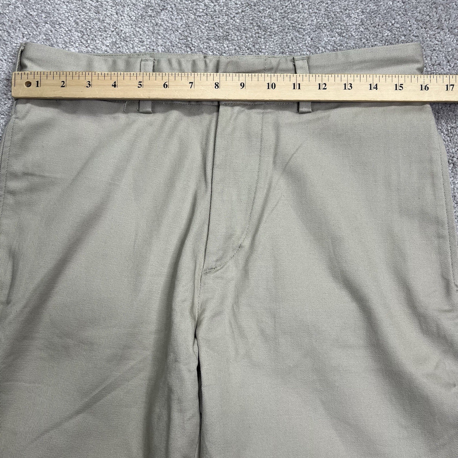 Jack Donnelly M3 Twill Khaki Chino Pants Mens 32 Made In USA Unhemmed 39” NWOT