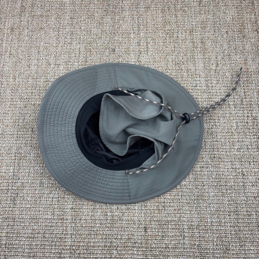 Swiss Tech Performance Gear Boonie Sun Hat S/M Gray Neck Flap Outdoor Hiking