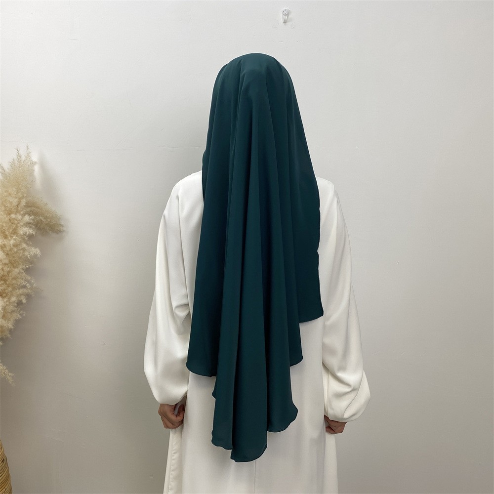 Prayer Burka Large Overhead Headscarf Women Muslim Instant Hijab Veil Full Cover