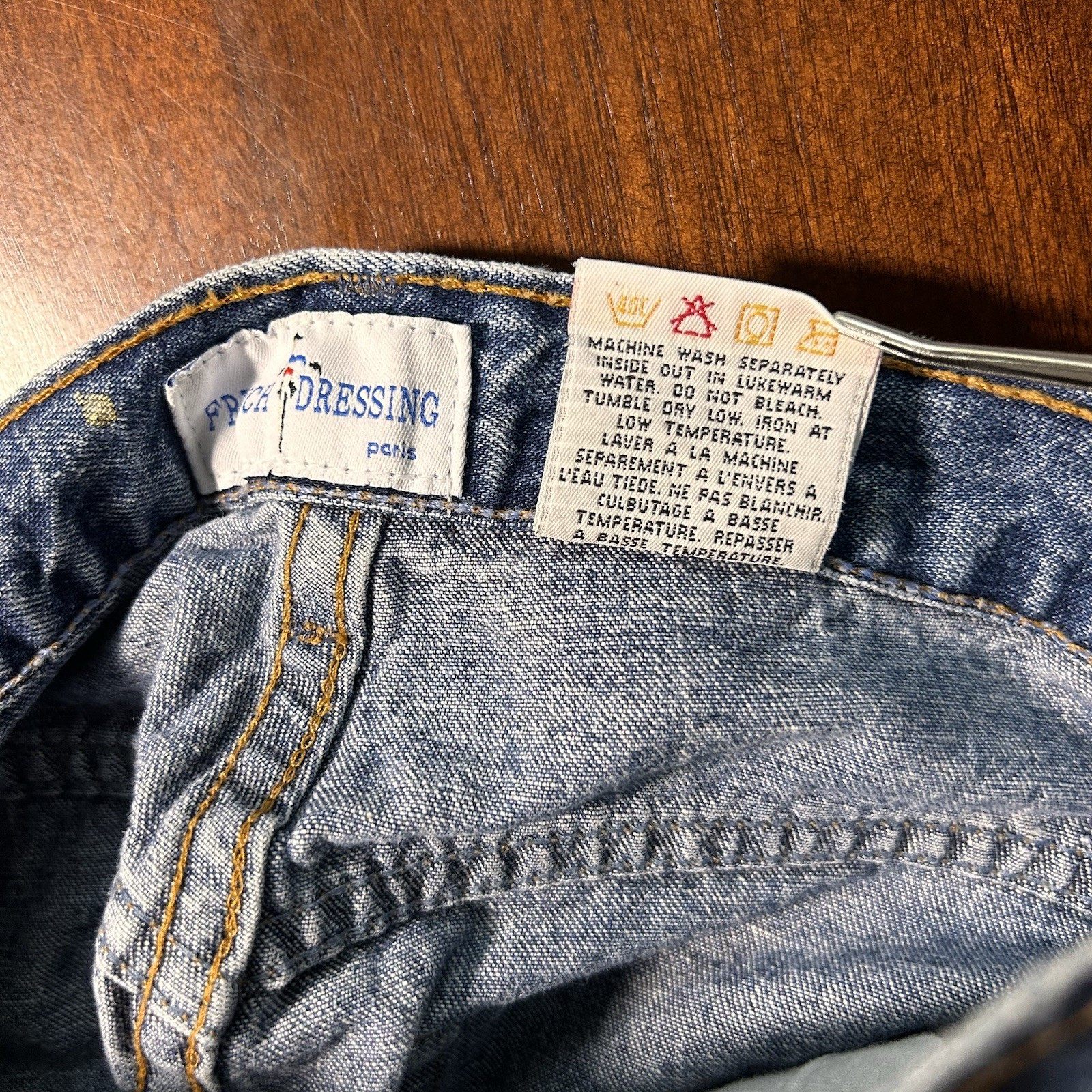 FDJ French Dressing Jeans 6P High Rise Tapered Leg Petite Diagonal Pockets