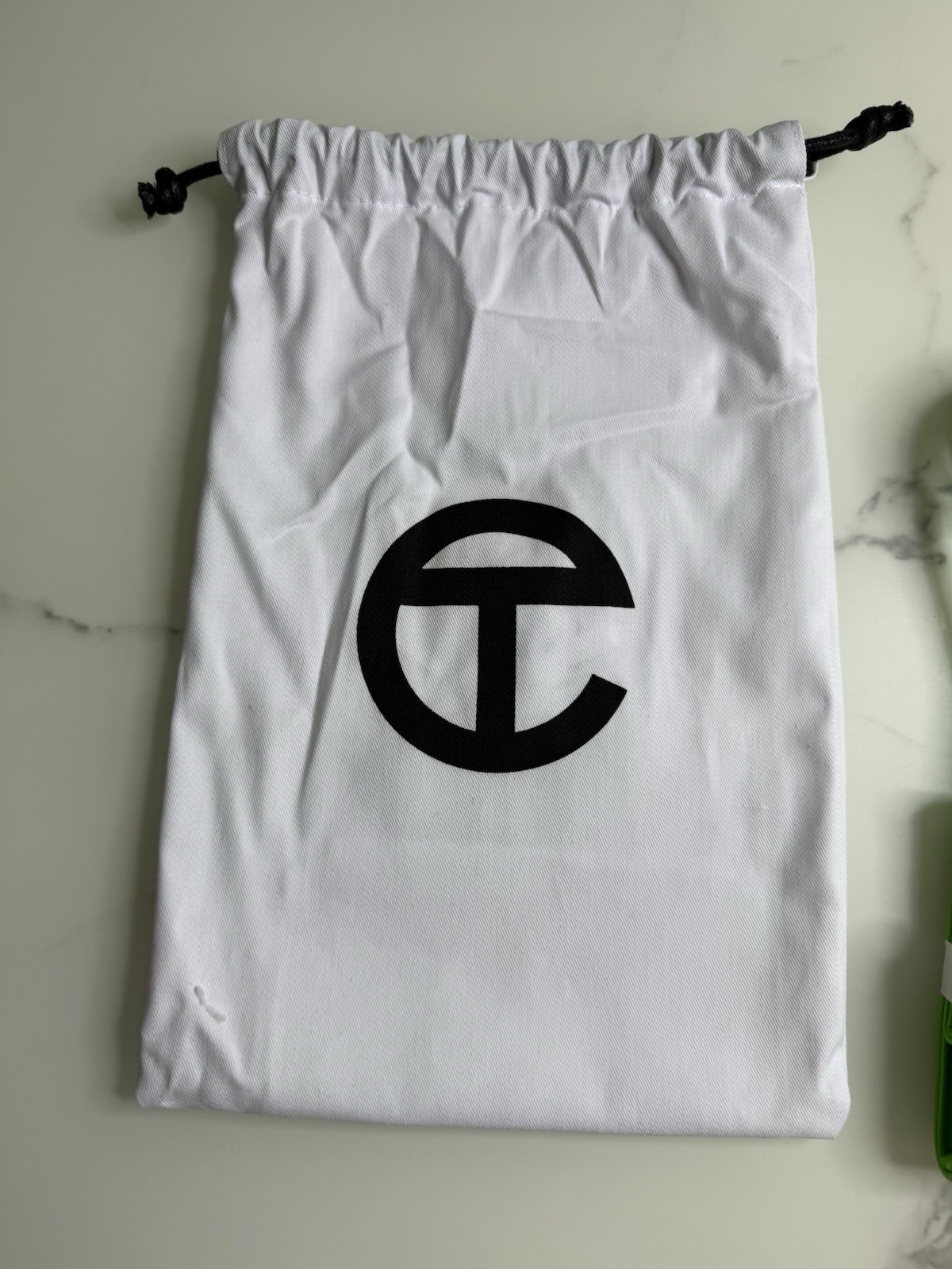 TELFAR Shopping Bag Highlighter Green Small Designer Bag