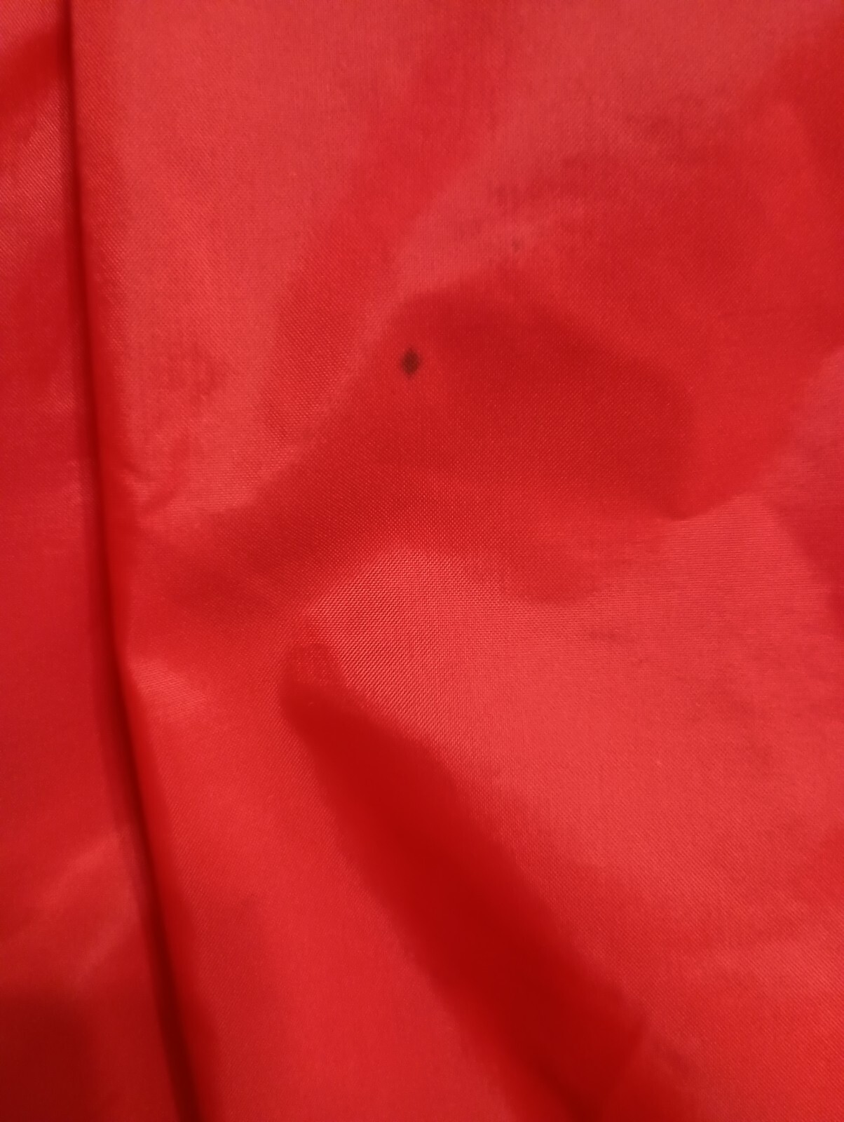 Sports Master Troy Bilt Mens Red Lightweight Snap Up Windbreaker Size Small